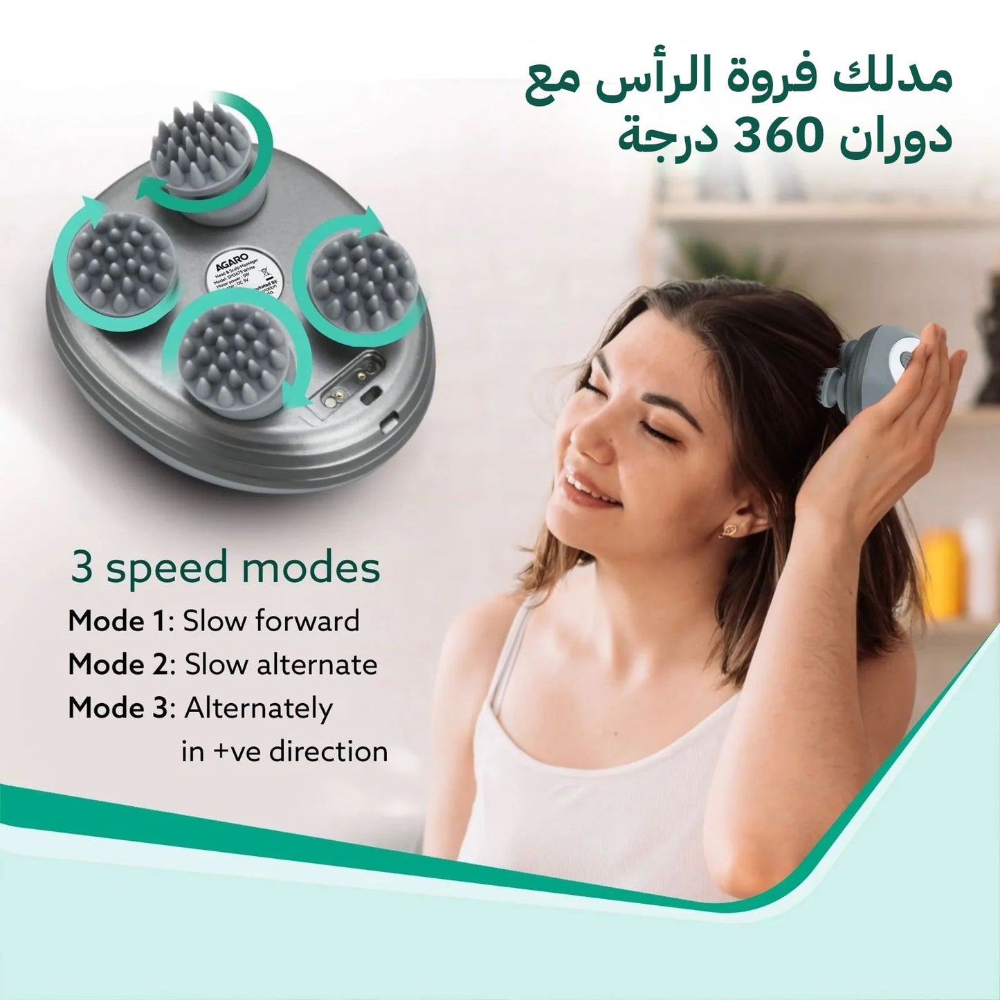 Electric Scalp Massager – Relax, Refresh &amp; Re-Energize